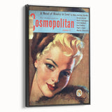 Vintage Cosmopolitan Magazine Cover Art – December 1955