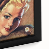 Vintage Cosmopolitan Magazine Cover Art – December 1955