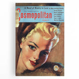 Vintage Cosmopolitan Magazine Cover Art – December 1955