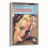 Vintage Cosmopolitan Magazine Cover Art – December 1955