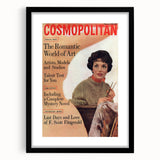 Vintage Cosmopolitan Magazine Cover Art – February 1959
