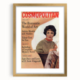 Vintage Cosmopolitan Magazine Cover Art – February 1959
