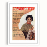 Vintage Cosmopolitan Magazine Cover Art – February 1959