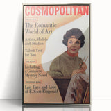 Vintage Cosmopolitan Magazine Cover Art – February 1959