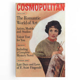 Vintage Cosmopolitan Magazine Cover Art – February 1959