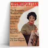 Vintage Cosmopolitan Magazine Cover Art – February 1959