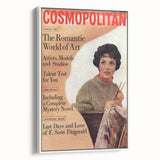Vintage Cosmopolitan Magazine Cover Art – February 1959