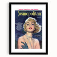 Vintage Cosmopolitan Magazine Cover Art – September Issue
