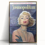 Vintage Cosmopolitan Magazine Cover Art – September Issue