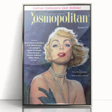 Vintage Cosmopolitan Magazine Cover Art – September Issue