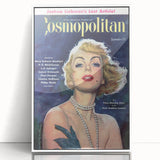 Vintage Cosmopolitan Magazine Cover Art – September Issue