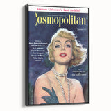 Vintage Cosmopolitan Magazine Cover Art – September Issue