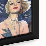 Vintage Cosmopolitan Magazine Cover Art – September Issue