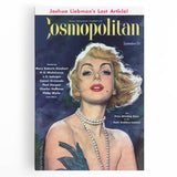 Vintage Cosmopolitan Magazine Cover Art – September Issue
