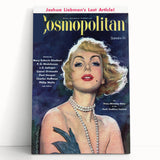 Vintage Cosmopolitan Magazine Cover Art – September Issue