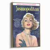 Vintage Cosmopolitan Magazine Cover Art – September Issue