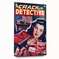 Vintage Crack Detective Magazine Cover Art – November Issue