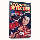 Vintage Crack Detective Magazine Cover Art – November Issue