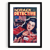 Vintage Crack Detective Magazine Cover Art – November Issue