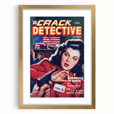 Vintage Crack Detective Magazine Cover Art – November Issue