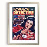 Vintage Crack Detective Magazine Cover Art – November Issue