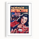 Vintage Crack Detective Magazine Cover Art – November Issue