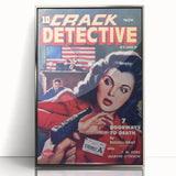 Vintage Crack Detective Magazine Cover Art – November Issue