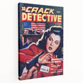 Vintage Crack Detective Magazine Cover Art – November Issue