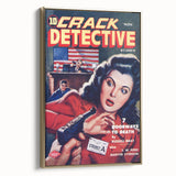 Vintage Crack Detective Magazine Cover Art – November Issue