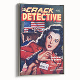Vintage Crack Detective Magazine Cover Art – November Issue