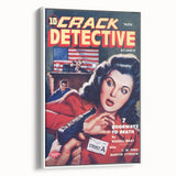 Vintage Crack Detective Magazine Cover Art – November Issue