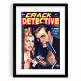 Vintage Crack Detective Magazine Cover Art – November Issue