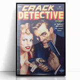 Vintage Crack Detective Magazine Cover Art – November Issue