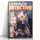 Vintage Crack Detective Magazine Cover Art – November Issue