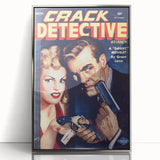 Vintage Crack Detective Magazine Cover Art – November Issue