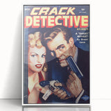 Vintage Crack Detective Magazine Cover Art – November Issue