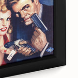 Vintage Crack Detective Magazine Cover Art – November Issue