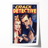 Vintage Crack Detective Magazine Cover Art – November Issue