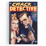 Vintage Crack Detective Magazine Cover Art – November Issue