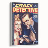 Vintage Crack Detective Magazine Cover Art – November Issue