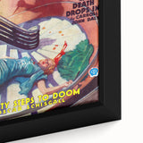 Dime Detective Magazine Cover Art – Classic Retro Detective Wall Decor