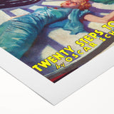 Dime Detective Magazine Cover Art – Classic Retro Detective Wall Decor