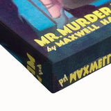 Dime Detective Magazine Cover Art – Retro Murder Mystery Wall Decor