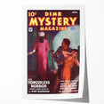 Dime Mystery Magazine Cover Art – Retro Horror Mystery Wall Decor