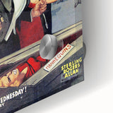 Vintage Magazine Cover Art - Dime Mystery Magazine Retro Print