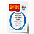 Ellery Queen’s Vintage Magazine Cover Art - Retro Mystery Print