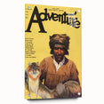 Vintage "Adventure" Magazine Cover Wall Art - 1922 Retro Print