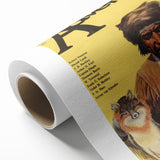 Vintage "Adventure" Magazine Cover Wall Art - 1922 Retro Print