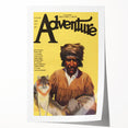 Vintage "Adventure" Magazine Cover Wall Art - 1922 Retro Print