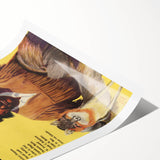 Vintage "Adventure" Magazine Cover Wall Art - 1922 Retro Print